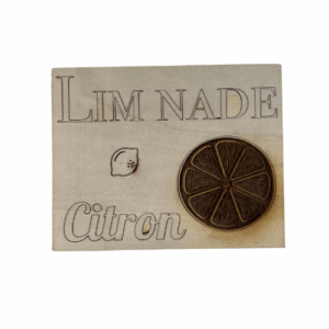Planche "Citron - Limonade" en bois – Image 2