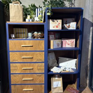 Armoire asymétrique Bleu nocturne